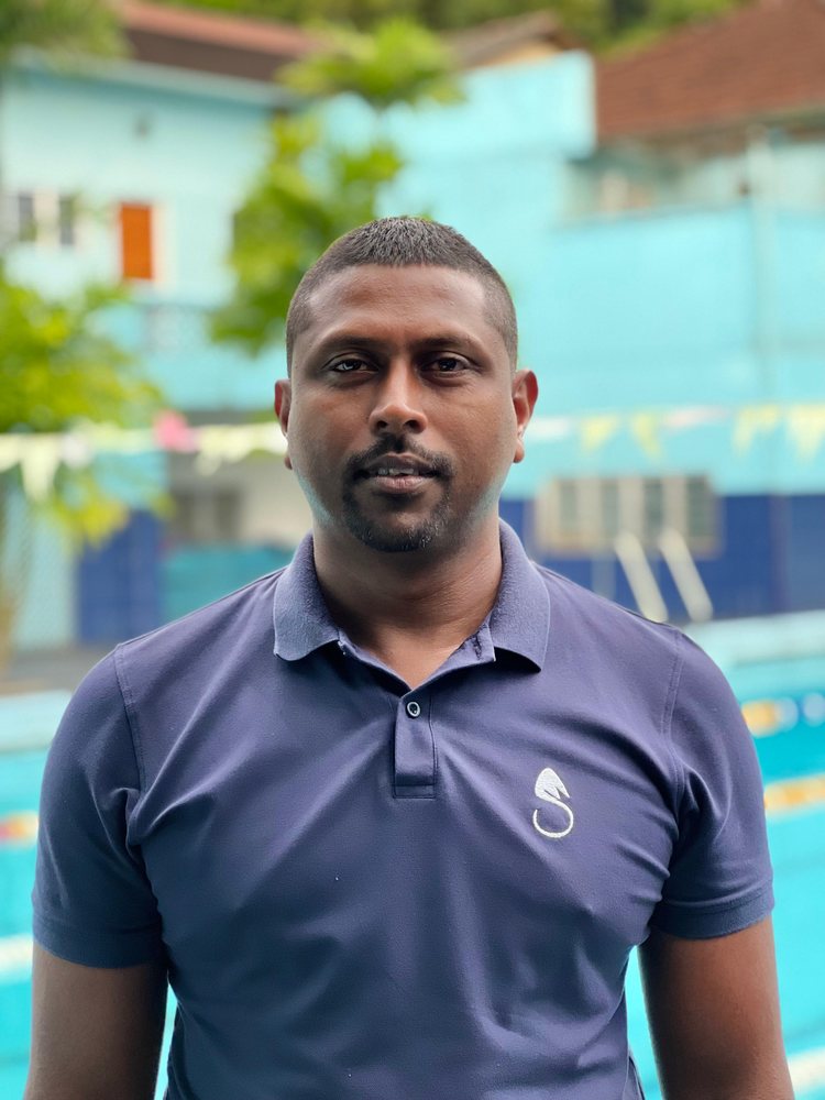 Avantha Dias Weerasinha, Founder of Stingrays, poolside